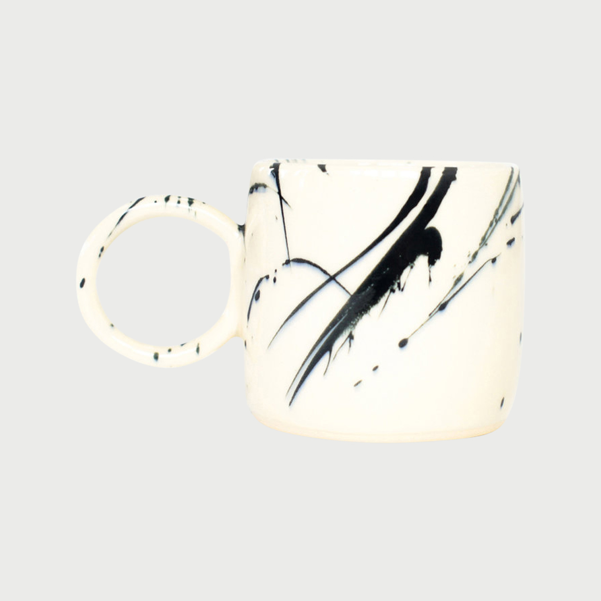 Chris earl black splatter mug copy