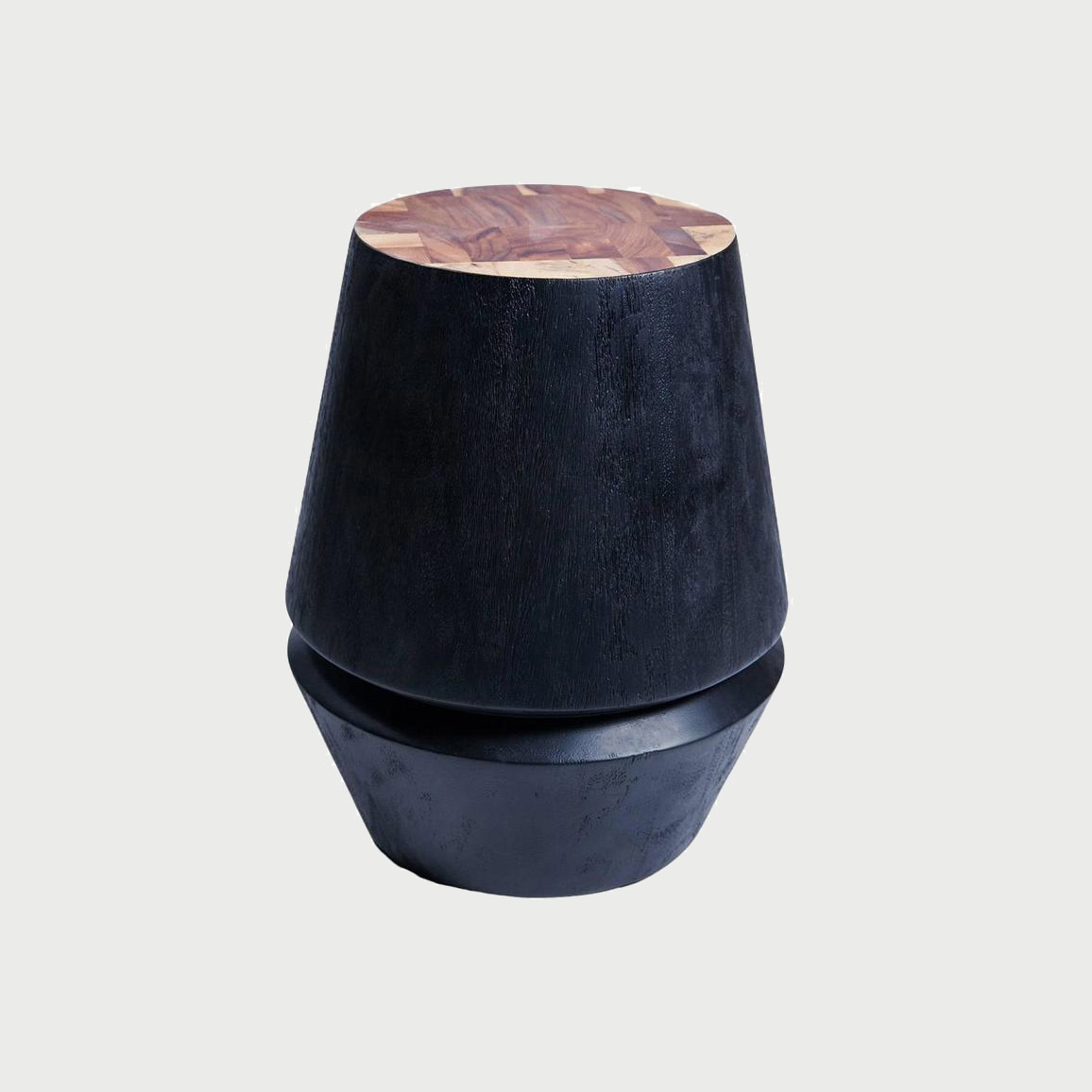 Brushed conacaste with ebonized finish by labrica