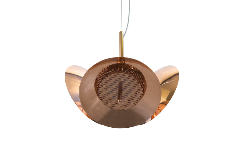 3 copper signal chandelier 3 modern lighting