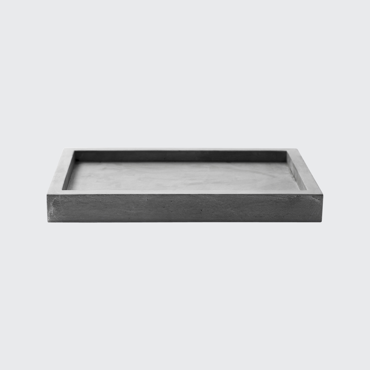 Concrete Valet Tray Handmade Modern Home/Office Decor Round Concrete Key Tray