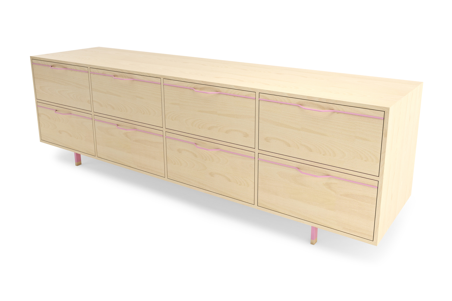 chinese dress ladies Atten 4-Drawer Wide Dresser
