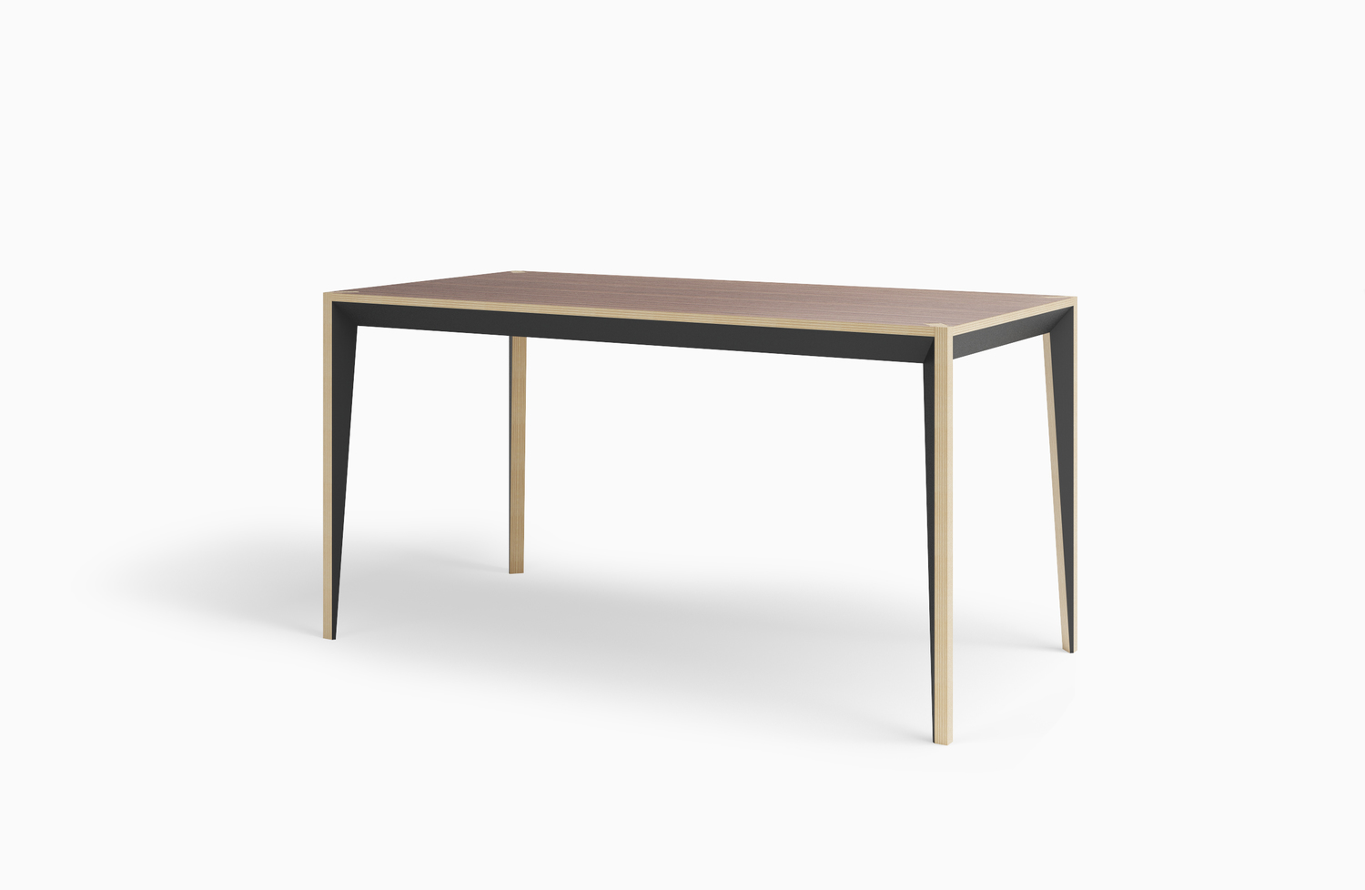 MiMi Table Walnut Black - WorkOf