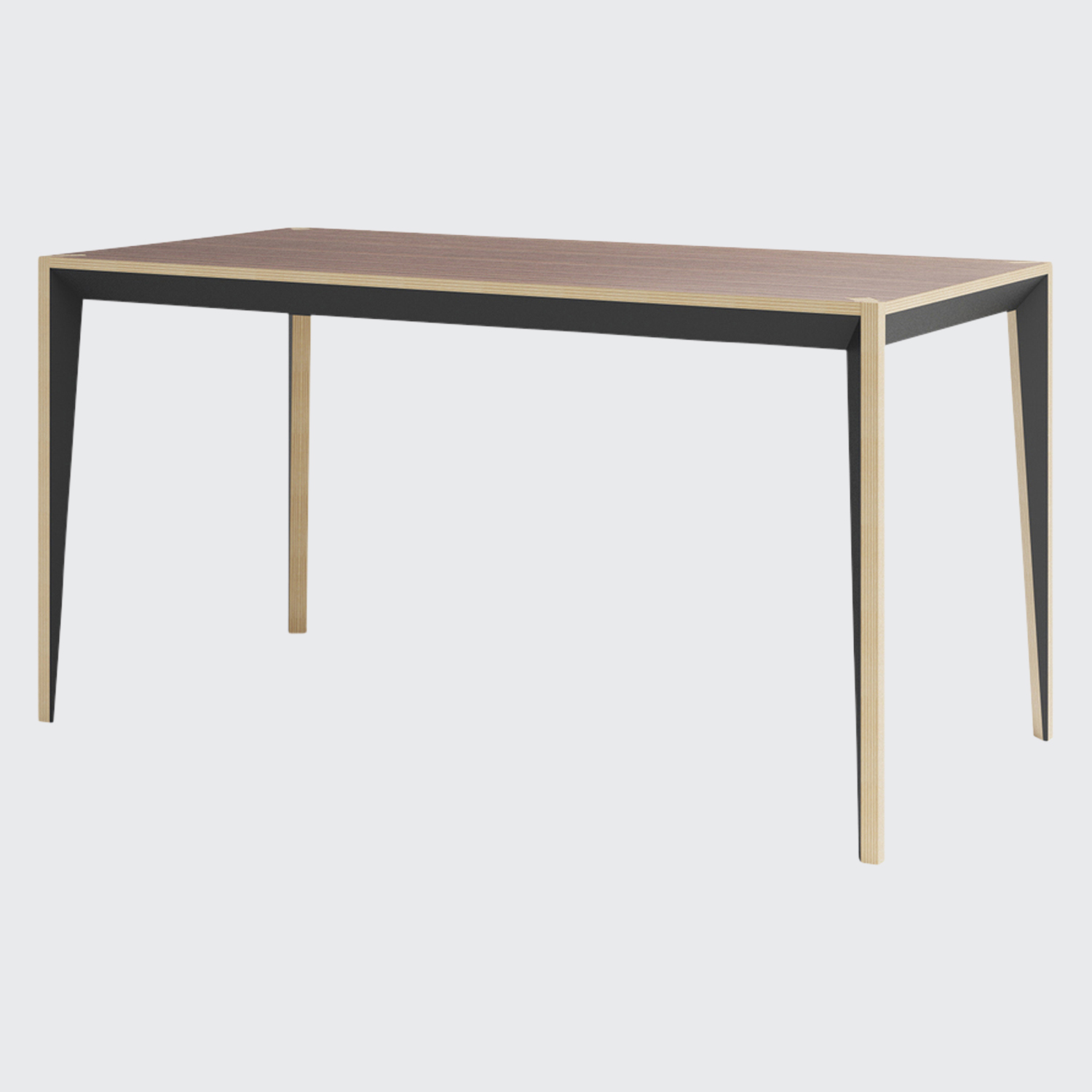 MiMi Table Walnut Black - WorkOf