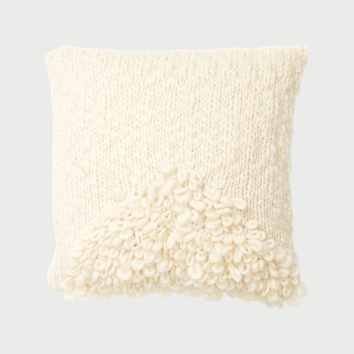 MINNA Goods Moon Shag Pillow